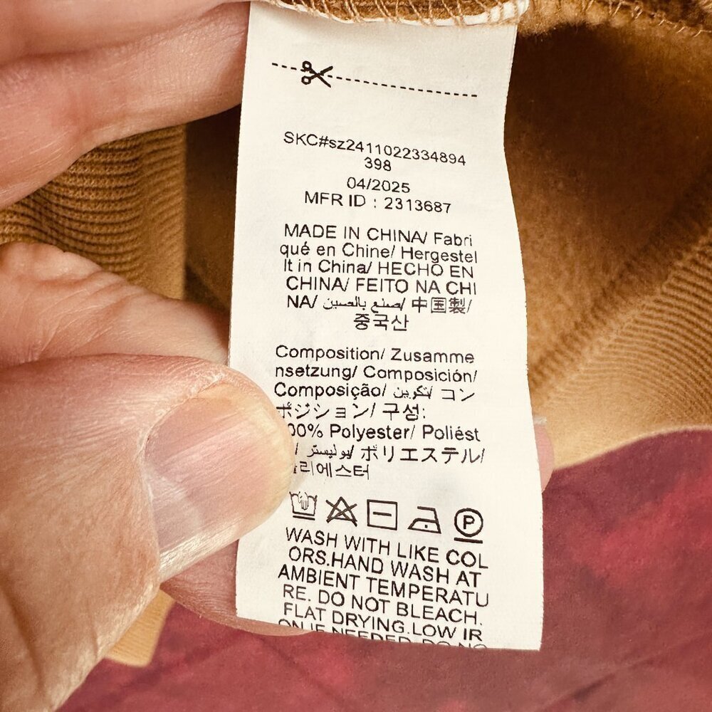 SHEIN WOMEN'S PULLOVER HOODIE, CHEETAH PRINT, KANGAROO POCKETS, SOFT FLEECE, L - Picture 9 of 10
